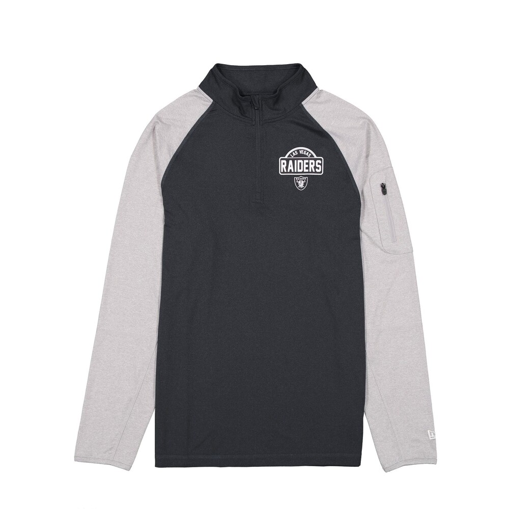 New Era Las Vegas Raiders Active Quarter Zip - Size 3XL